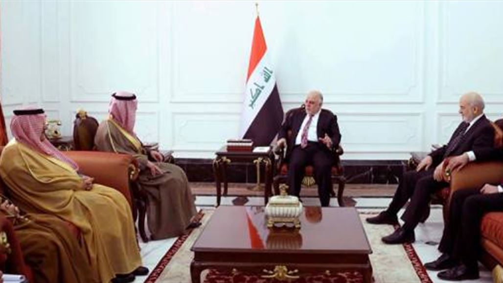 العبادي يستقبل الجبير في مكتبه