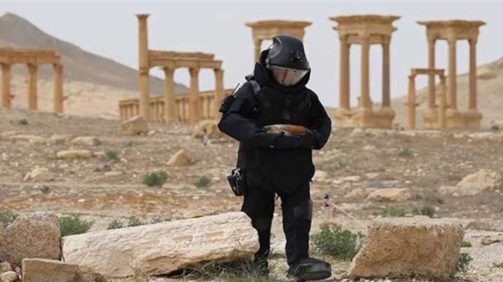 الدفاع الروسية تعلن بدء إزالة الألغام من تدمر السورية