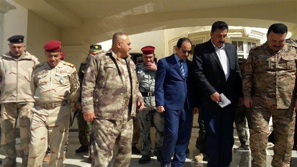 اجتماع امني في الرطبة بحضور قيادات أمنية ومسؤولين محليين