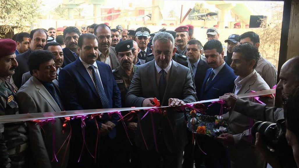 إعادة افتتاح مصرف الرافدين في الرمادي