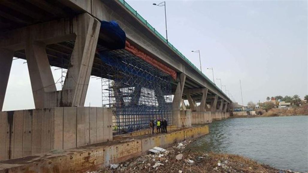 الإعمار: جسر المثنى الاستراتيجي شمالي بغداد سيفتتح قريباً