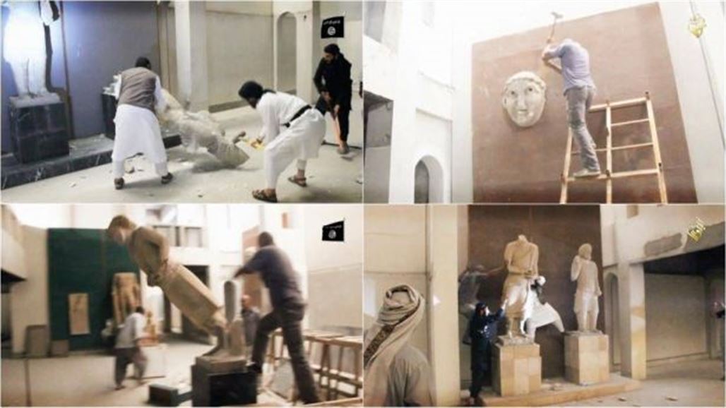 بالصور.. ما تبقى من متحف الموصل