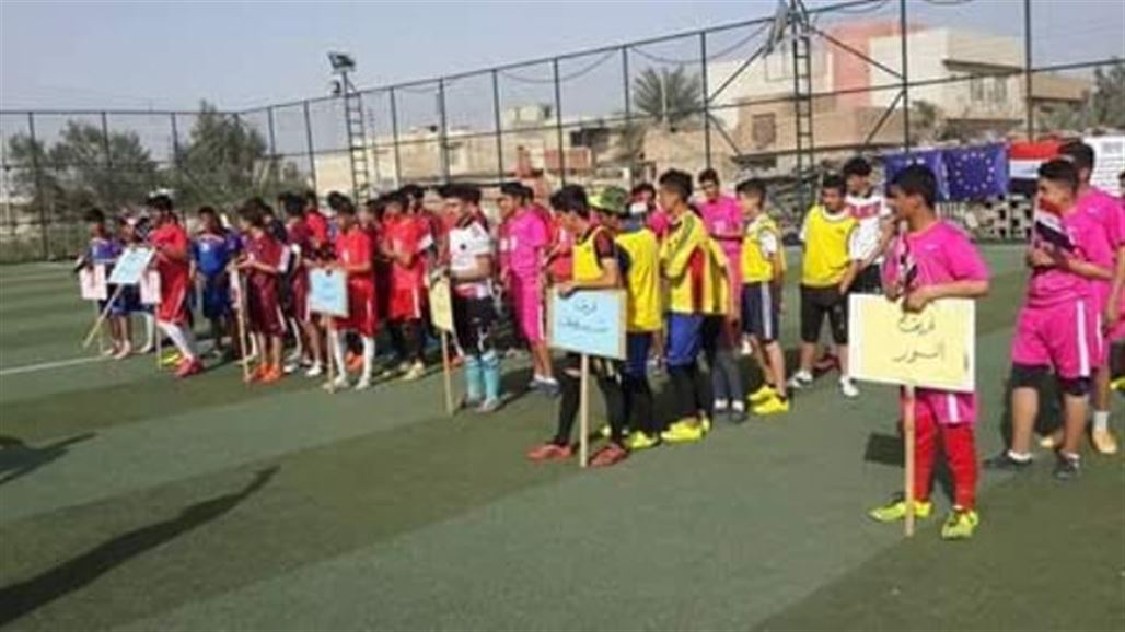 انطلاق بطولة التسامح بخماسي الكرة في ديالى