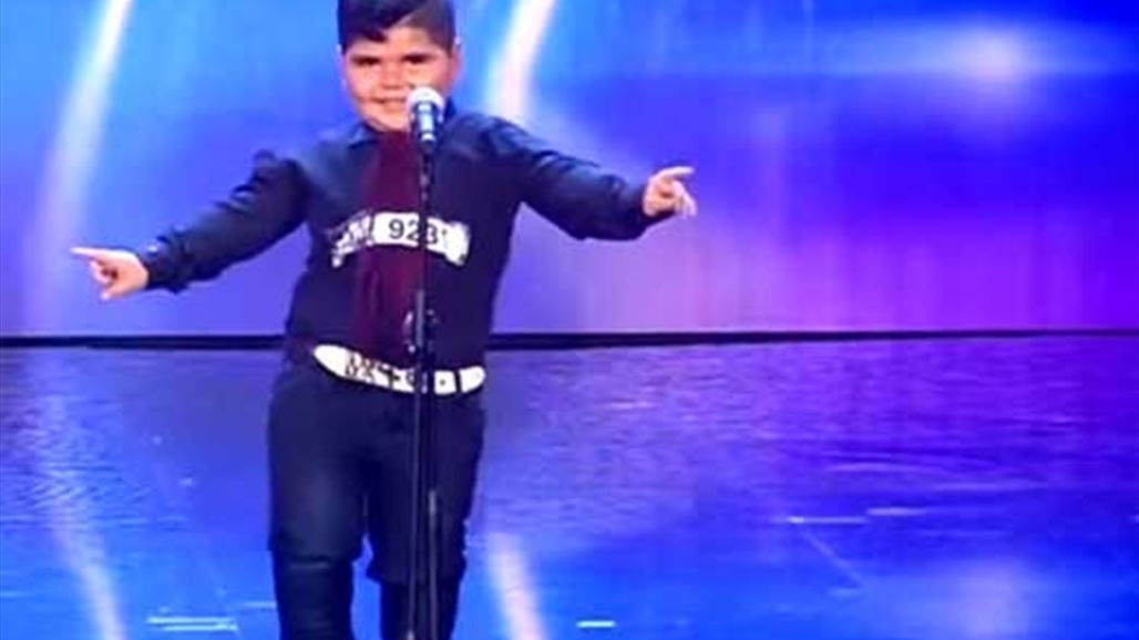الطفل العراقي حسوني يخطف قلوب لجنة تحكيم   Arabs Got Talent