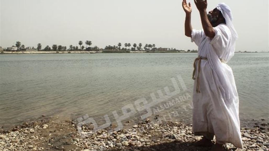 المندائيون في البصرة على شواطئ جزيرة السندباد لاحياء عيد الخليقة