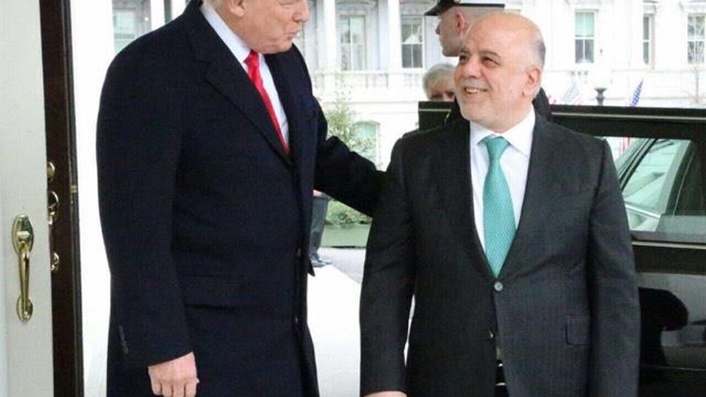 ترامب يؤكد للعبادي التزام بلاده بشراكة شاملة مع العراق بضوء الاتفاقية الاستراتيجية