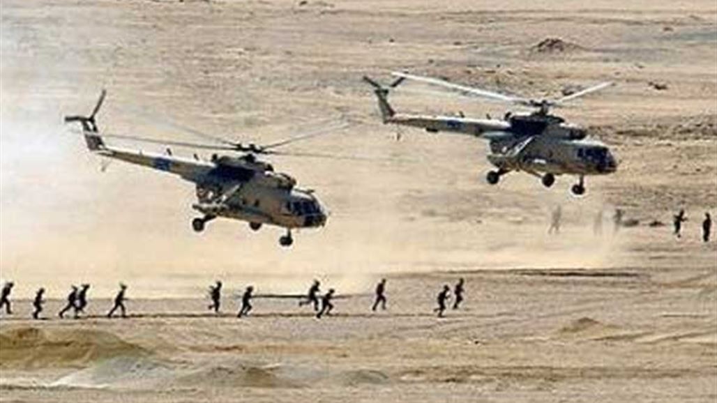 انزال جوي امريكي في الطبقة شرق الرقة السورية