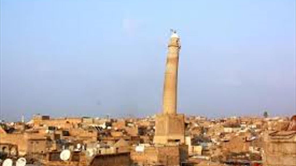 الشرطة الاتحادية تقترب 300 متر من منارة الحدباء