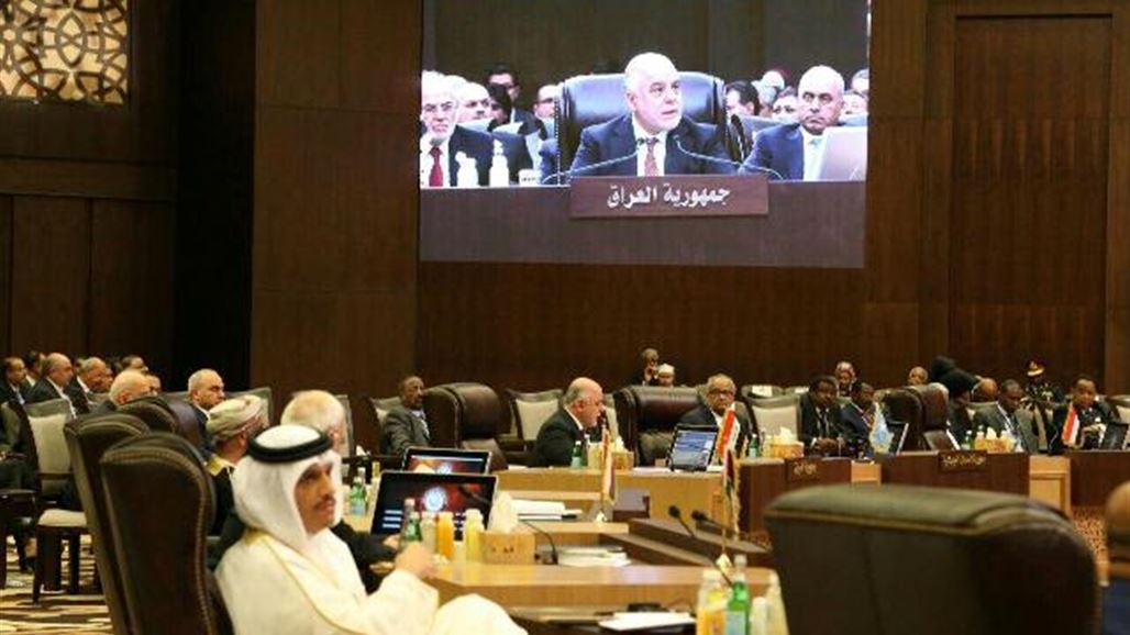 العبادي يدعو الى موقف عربي موحد تجاه التجاوز على سيادة العراق