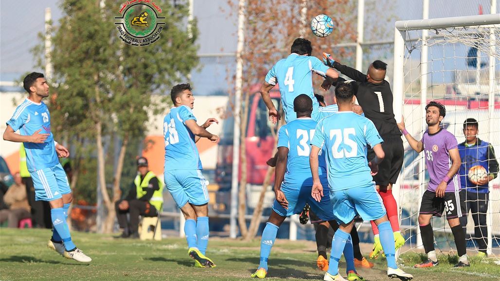 ست مباريات في الجولة 25 من الدوري العراقي الممتاز بكرة القدم
