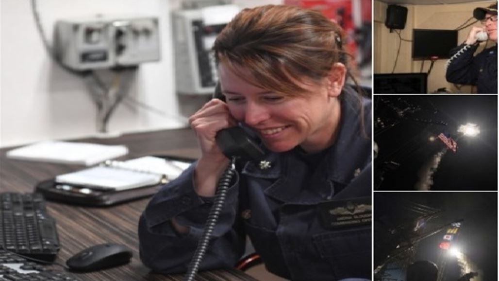 ترامب يتصل بقائد البارجة التي قصفت الشعيرات ويشكره على الهجوم