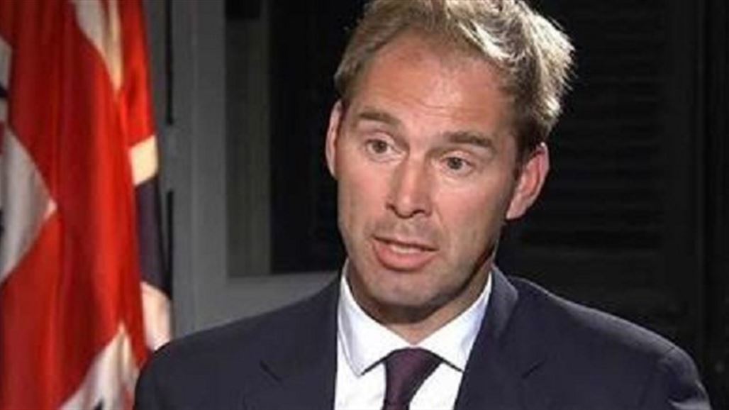 وصول وزير الدولة البريطاني لشؤون الشرق الاوسط الى بغداد