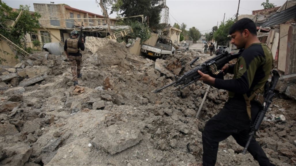 مكافحة الارهاب تحرر حي الآبار في الساحل الايمن من الموصل