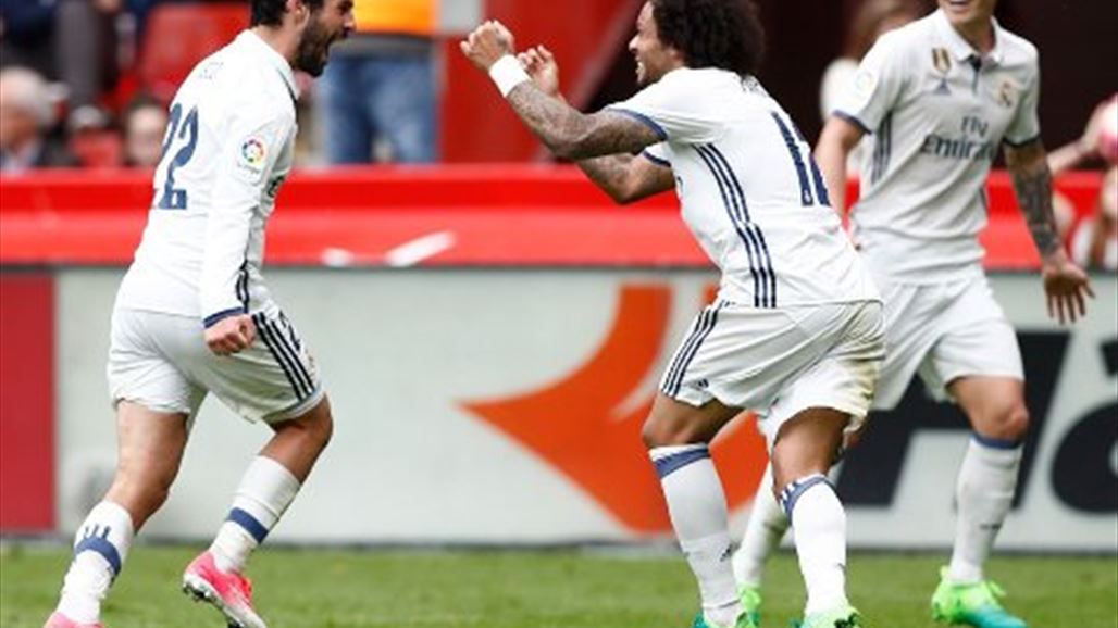 هدف قاتل لإيسكو يرجح كفة ريال مدريد على خيخون ويقربه من الليغا