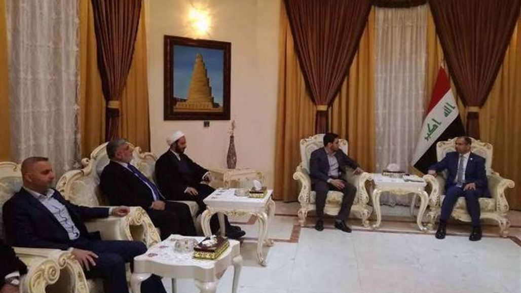وفد صدري يستعرض مع الجبوري مشروعي الصدر بشأن الانتخابات وما بعد تحرير الموصل