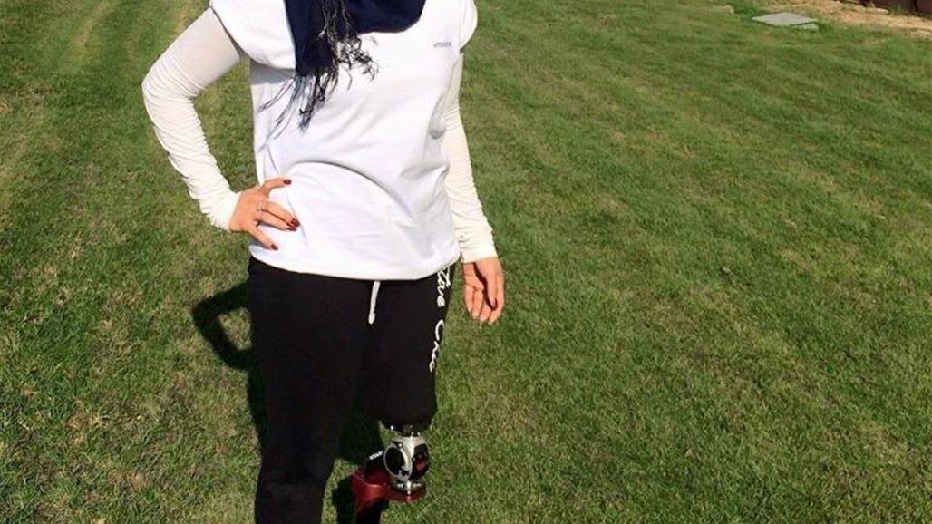 "زينب العقابي" عراقية تسابق الزمن بساقٍ واحدة