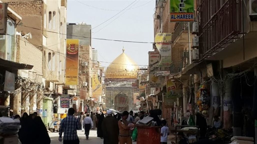 فرق الاطفاء تخمد حريقاً نشب بفندق وسط النجف