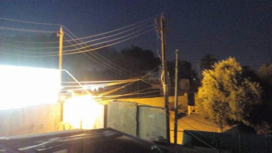 اندلاع حريق في محال تجارية وسط بغداد