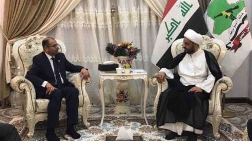 الجبوري والخزعلي يجتمعان في النجف ويبحثان مرحلة ما بعد "داعش"