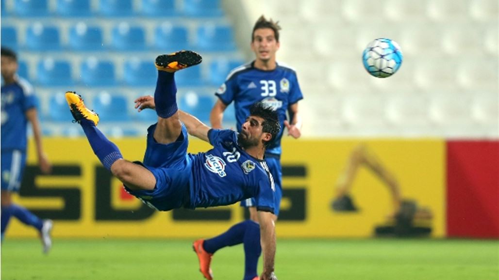 الجوية يتغلب على النجف بثنائية نظيفة بدوري الكرة