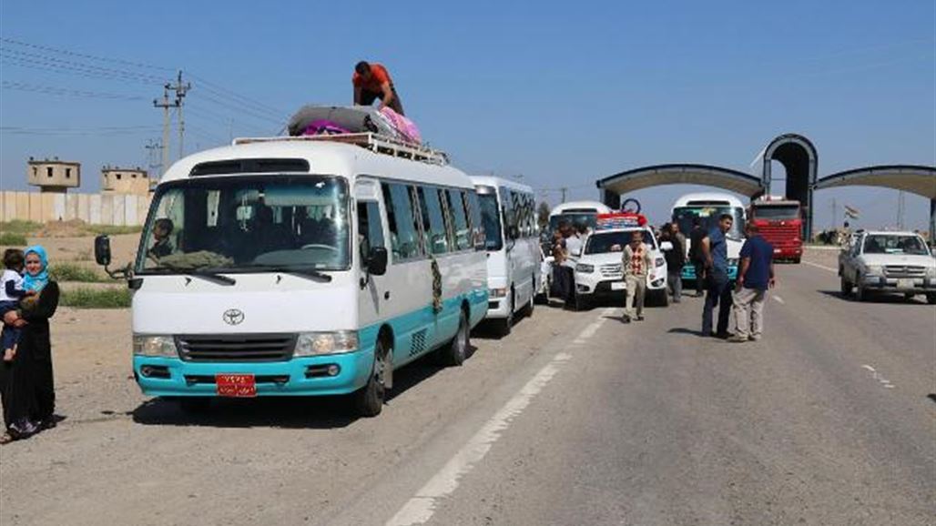 قائد عمليات الانبار يعلن عودة 90 أسرة نازحة من أهالي الموصل وصلاح الدين لمناطقهم