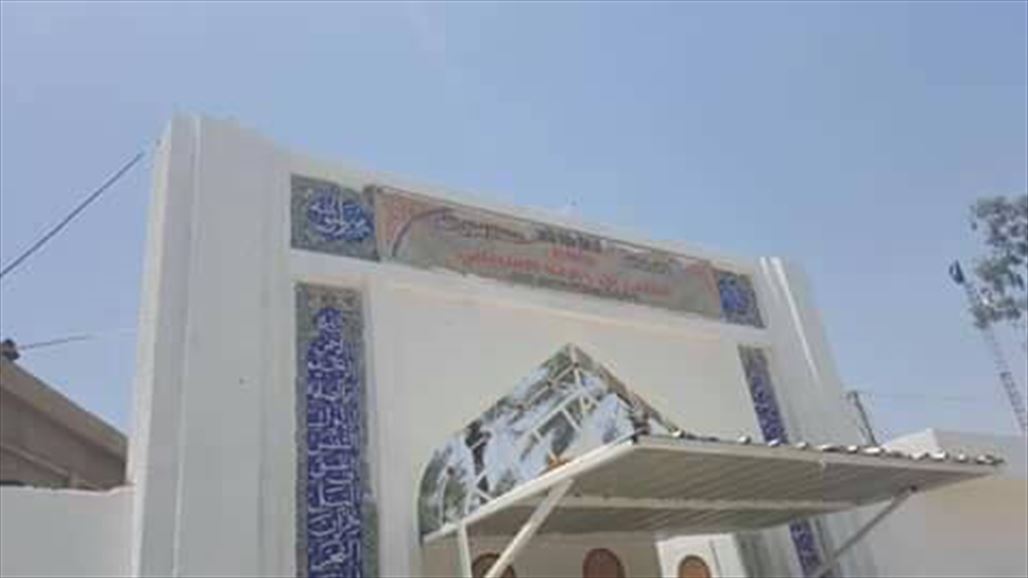 المقدادية تعيد افتتاح مسجد فجر في احداث كانون الثاني 2016