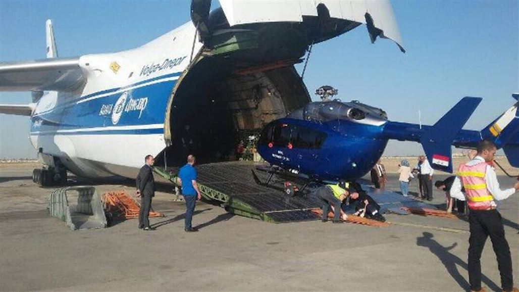 وصول طائرتين مروحيتين "ايرباص" من أصل أربع طائرات الى نفط البصرة