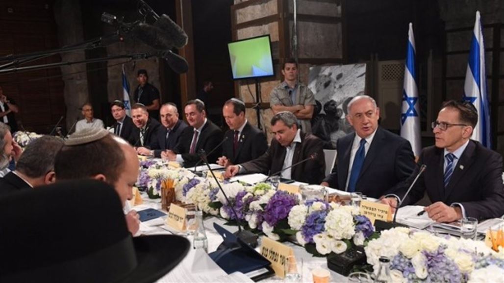 الحكومة الإسرائيلية تجتمع عند حائط البراق لأول مرة بتاريخها