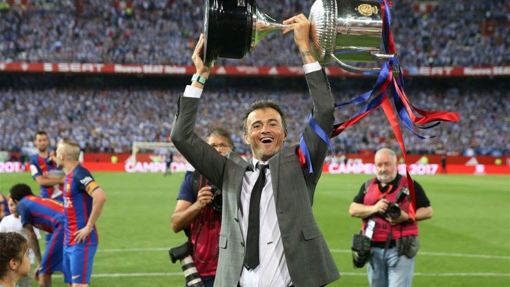 لويس أنريكي..حقق تسعة ألقاب ولم يكن محبوبا في برشلونة