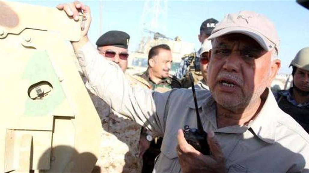 العامري يعلن كسر خط الصد الاول لـ"داعش" وتحرير منفذ حدودي مع سوريا