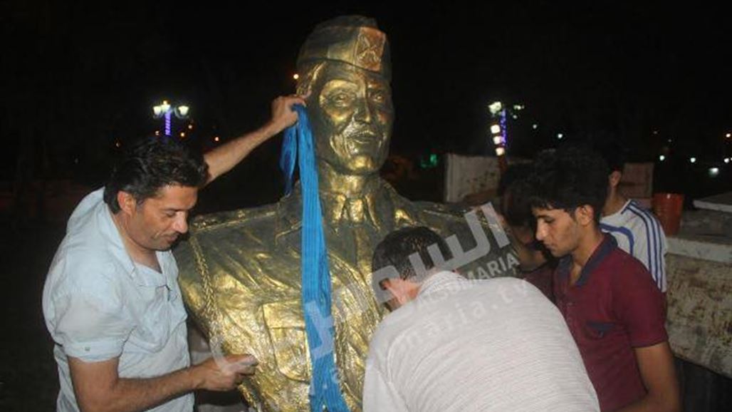 تمثال عبد الكريم قاسم يعود بحجم أكبر الى ساحة وسط البصرة