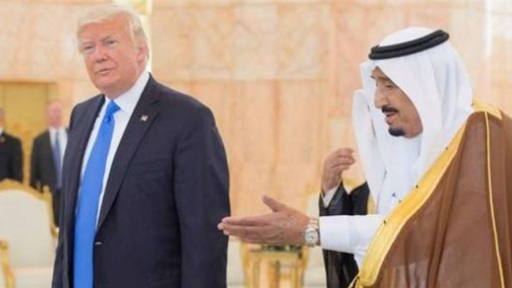 ترامب والملك السعودي يشددان على وحدة منطقة الخليج