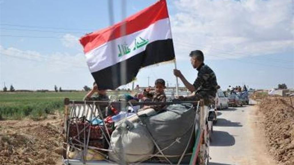 ناحية جلولاء بديالى تعلن عودة 318 اسرة نازحة الى منازلها