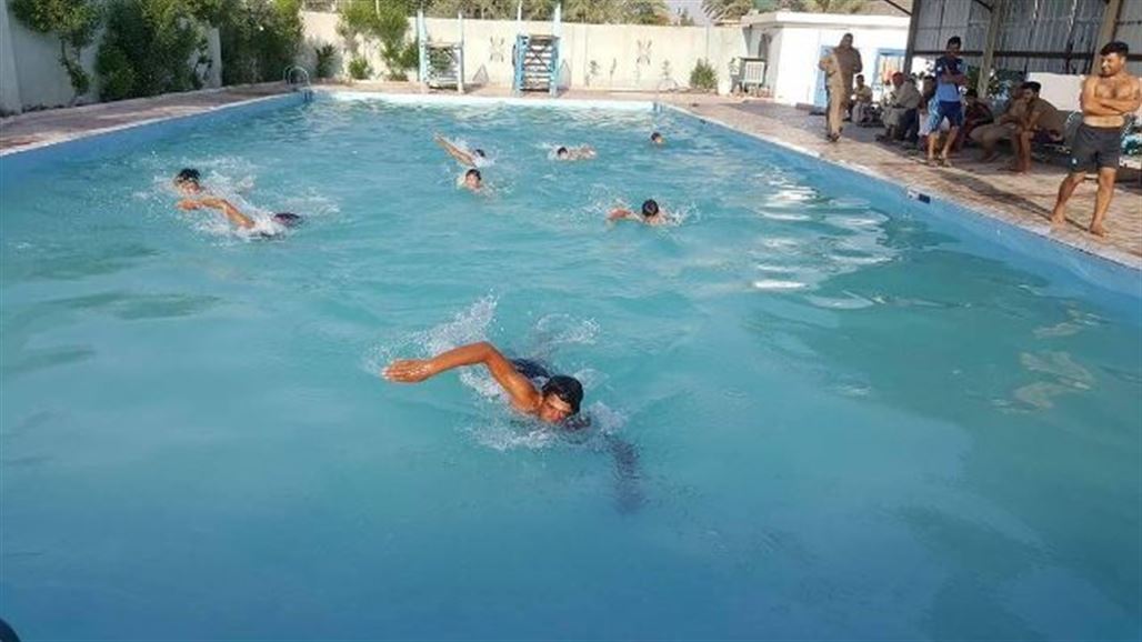 اختتام بطولة سباقات السباحة الحرة لفئتي الاشبال والناشئة في ديالى