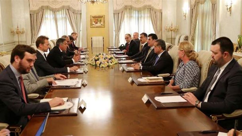 البارزاني لوفد أوربي: الإستفتاء هو رغبة وإرادة شعب كردستان لتقرير مصيره