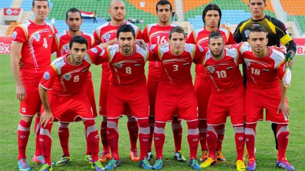 وصول المنتخب الاولمبي السوري الى مطار النجف