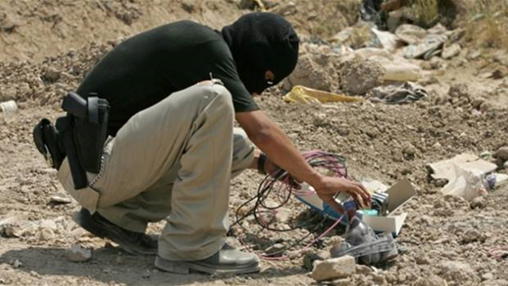 الجهد الهندسي يفجر عبوات ناسفة تحت السيطرة جنوب الرمادي