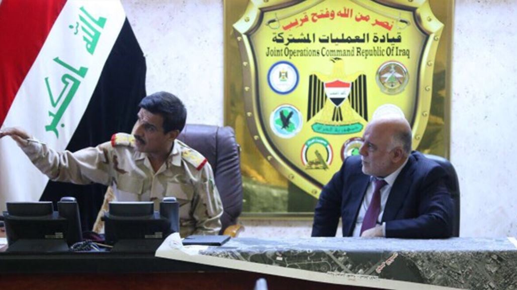 العبادي يطلع على آخر مستجدات العمليات المشتركة