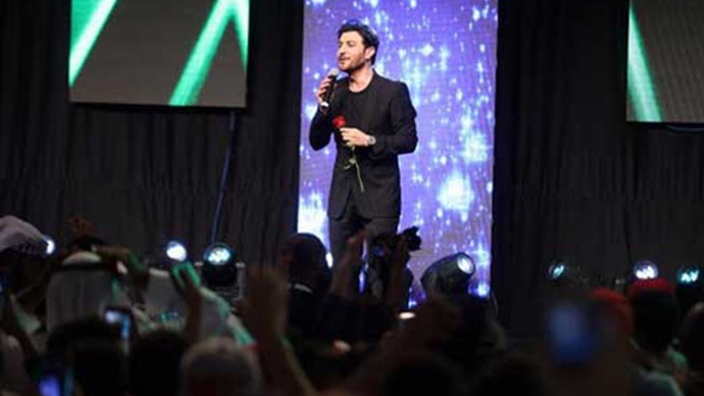 بالصور: ماجد المهندس سعيد باحياء حفل مجاني في دبي