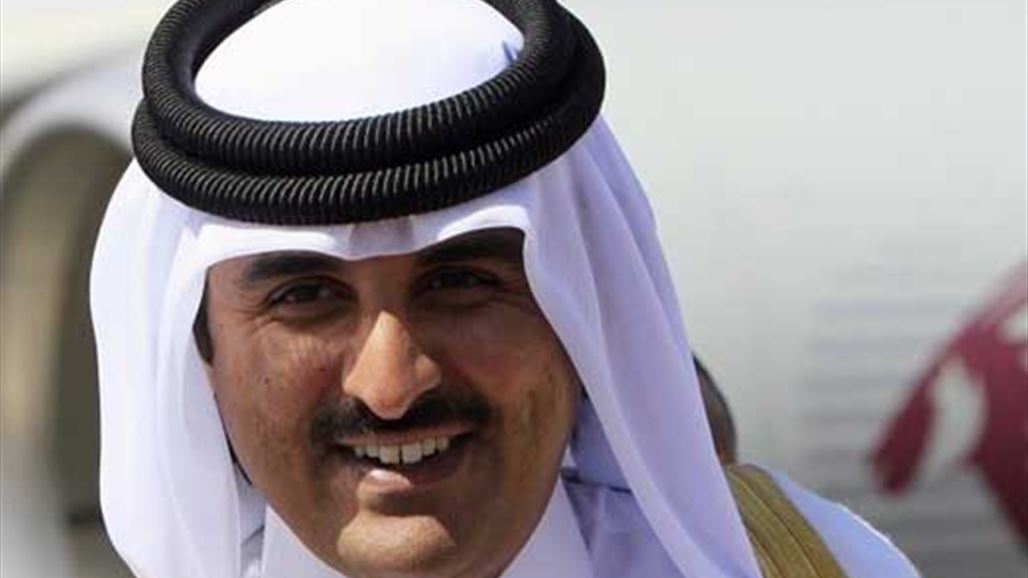 أمير قطر يتلقى التهاني  بمولوده الجديد محمد