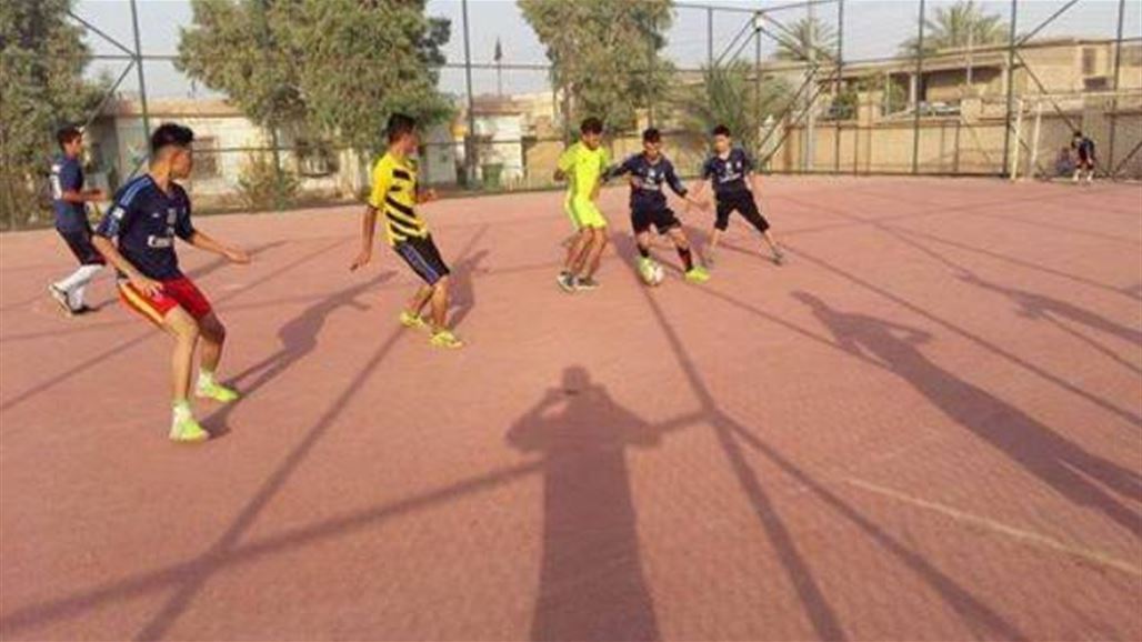 إنطلاق بطولة "بدماء الشهداء نحرر الأرض" بخماسي الكرة في ديالى