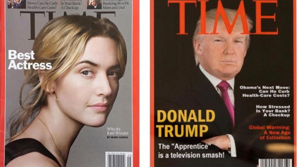 مجلة عالمية تفضح قيام ترامب بتزوير غلافها وعرضه في نواديه