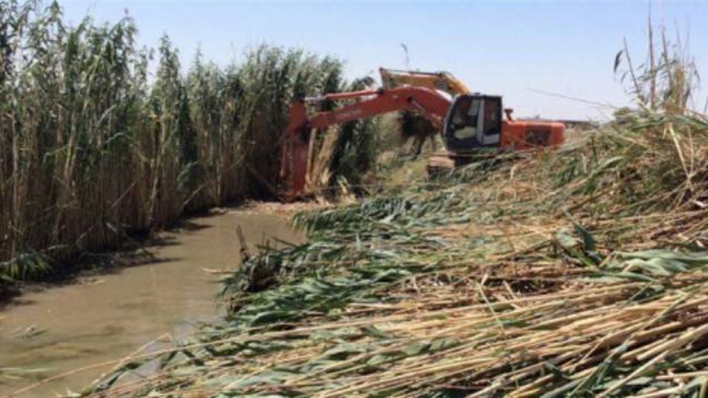 المباشرة بتطهير جدول الجيزاني لتأمين مياه السقي لأكثر من 30 ألف دونم بديالى