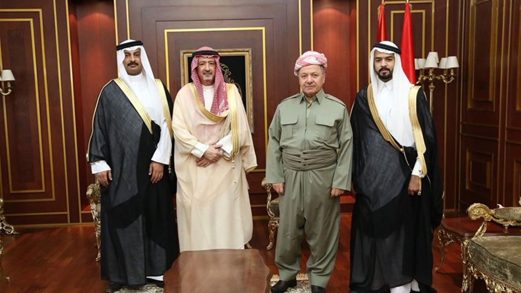 الياور يؤكد للبارزاني دعمه لـ"المصير المشترك" مع الشعب الكردستاني