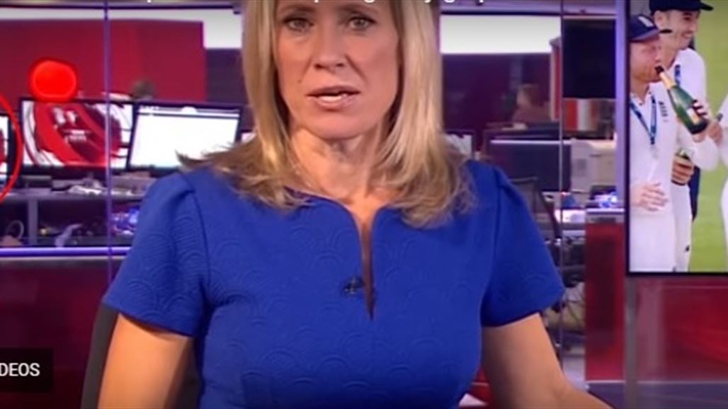 موظف في قناة الـ بي بي سي يشاهد فيلما إباحيا خلال نشرة الأخبار