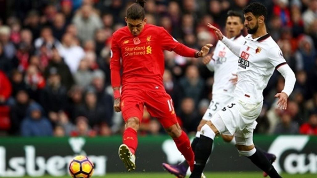ليفربول يبدأ مشوار الدوري بتعادل مثير امام واتفورد