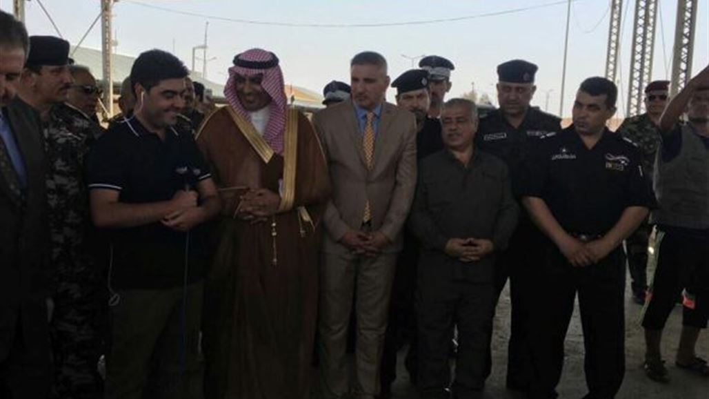 افتتاح منفذ عرعر الحدودي لغرض التبادل التجاري مع السعودية