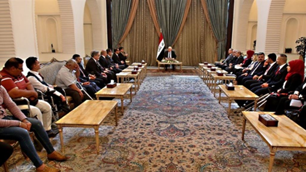 معصوم يدعو لتوفير الحياة الكريمة لذوي الاحتياجات الخاصة وتسهيل دمجهم بالمجتمع