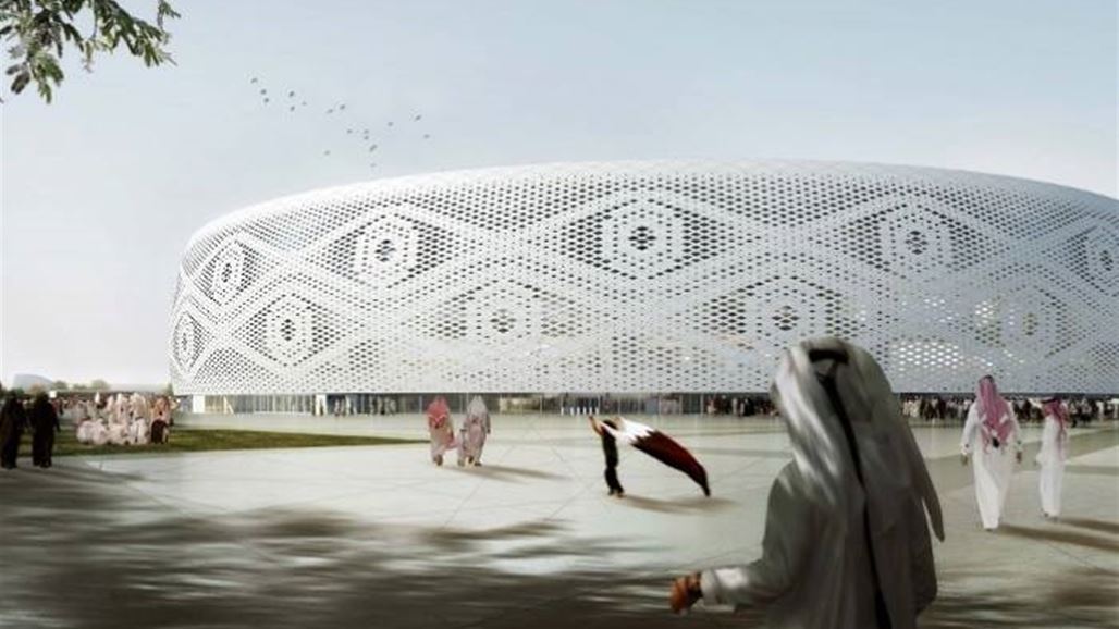 قطر تكشف عن ملعب جديد على شكل قبعة عربية تحضيرا لمونديال 2022
