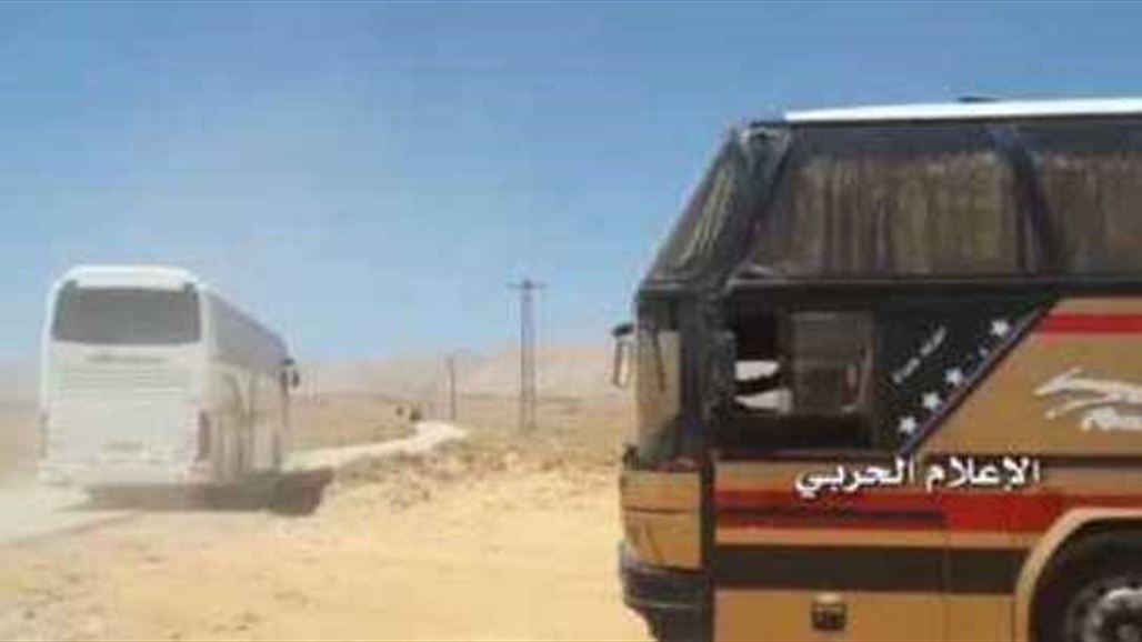 قافلة "داعش" القادمة من جرود عرسال تغادر القلمون الغربي الى دور الزور